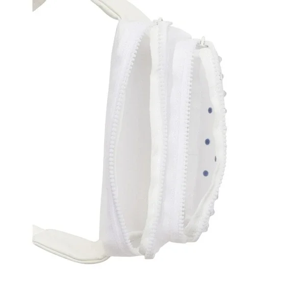 NWT Steve Madden Black Rhinestone Belt Bag Bachelorette Formal Festival Glamour - Picture 8 of 8